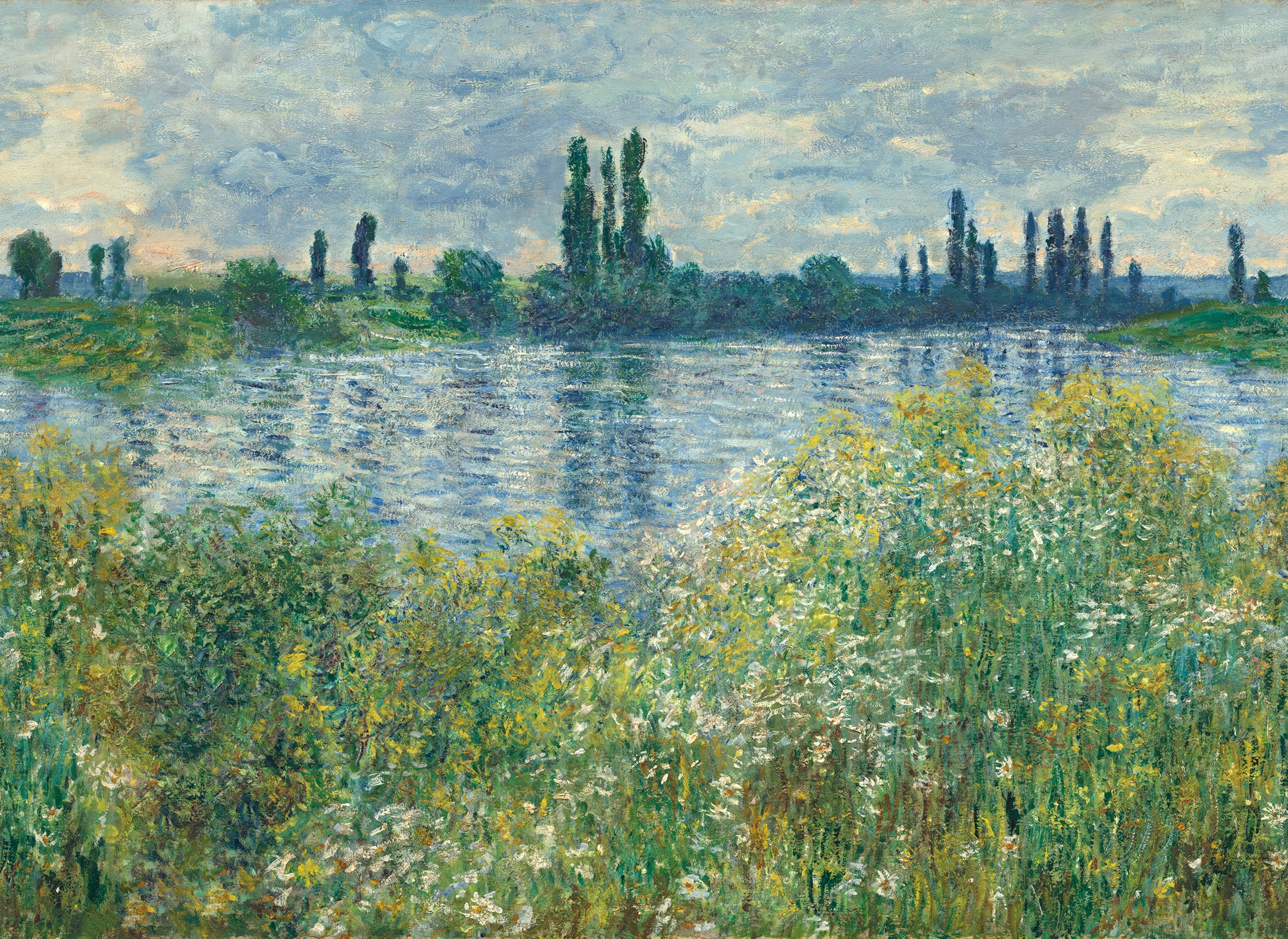 Claude - Monet River Painted Landscape Wallpaper - Image 3