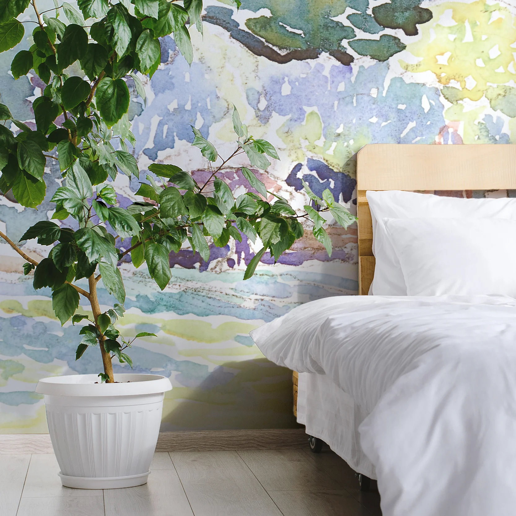 Sublime Tranquility - Henri Edmond Cross 1904 Landscape Wallpaper Mural - Image 4
