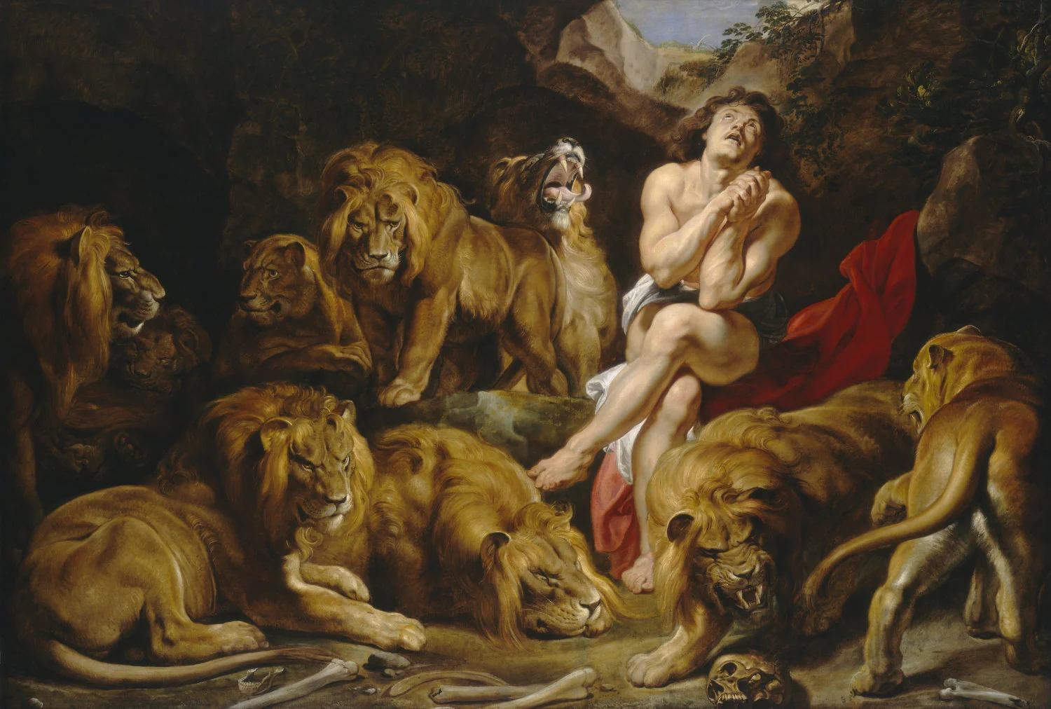 Royal - Classic Dramatic Oil Painting Wallpaper Mural - Image 3